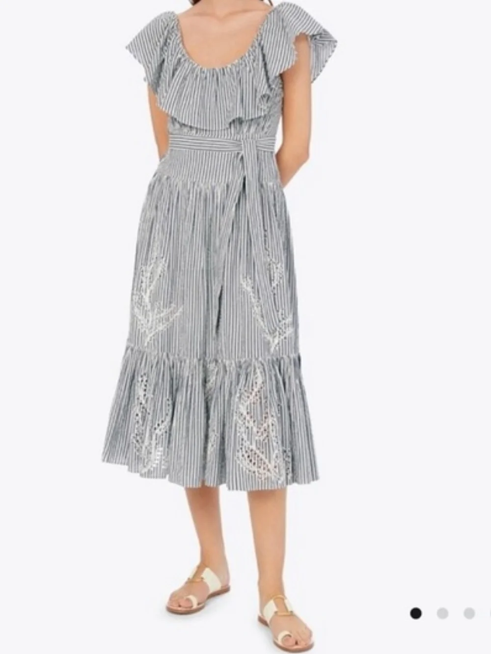 Tory Burch airy midi